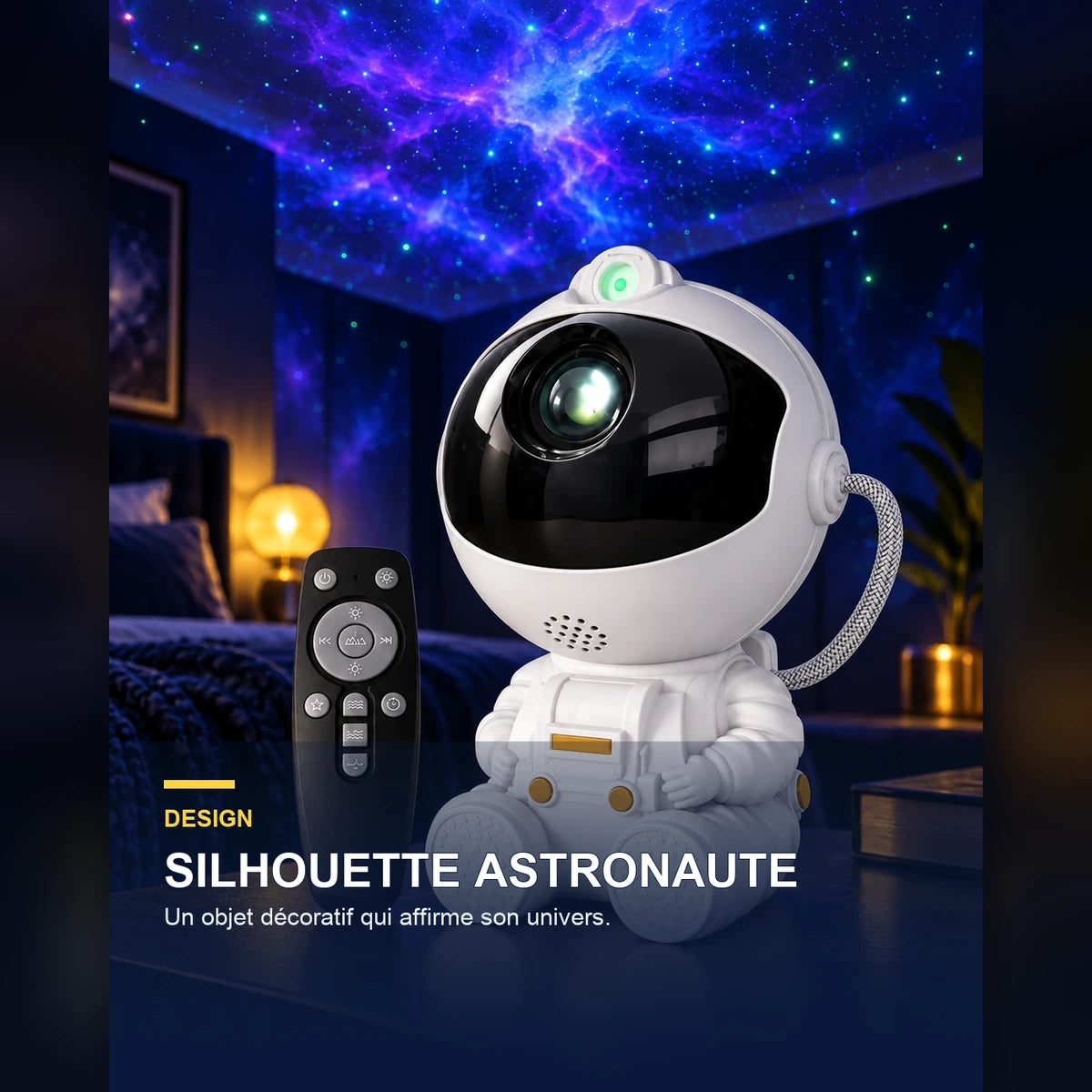 Projecteur ciel étoilé 8 modes – Nebula Eight — fonctionnalité 1