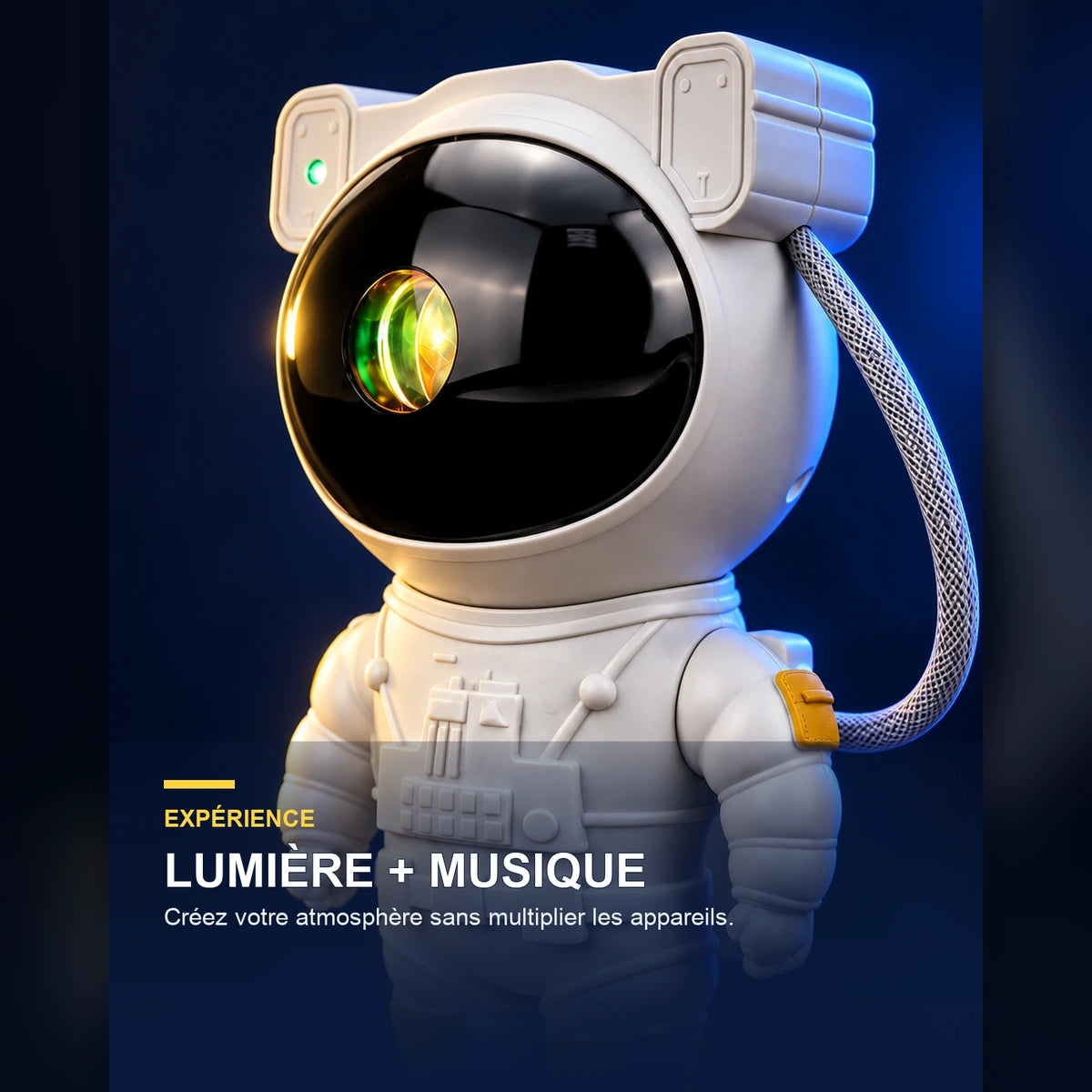 Projecteur ciel étoilé Bluetooth – AstroBeat — fonctionnalité 2