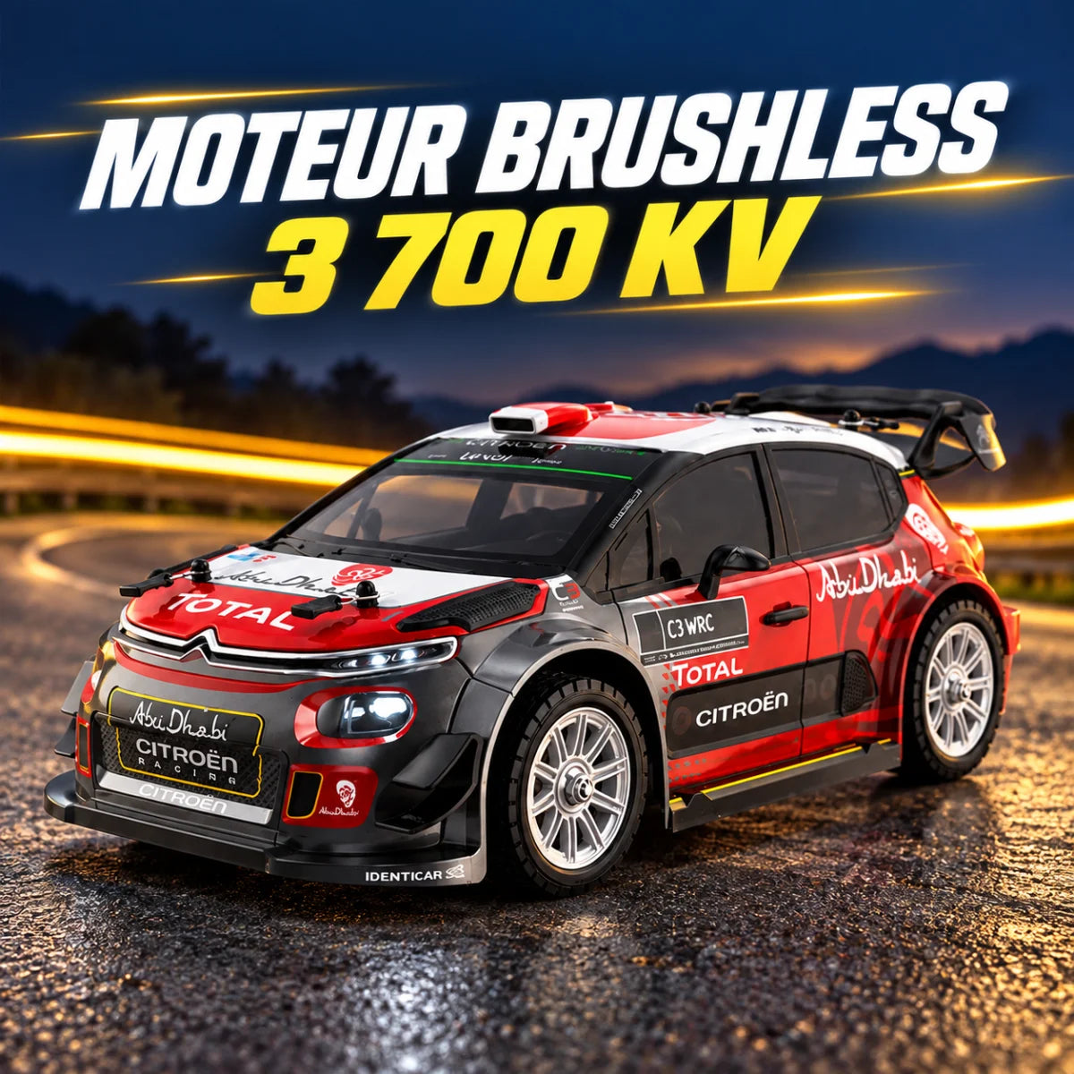 Rally Spark 14 — Une motorisation brushless
