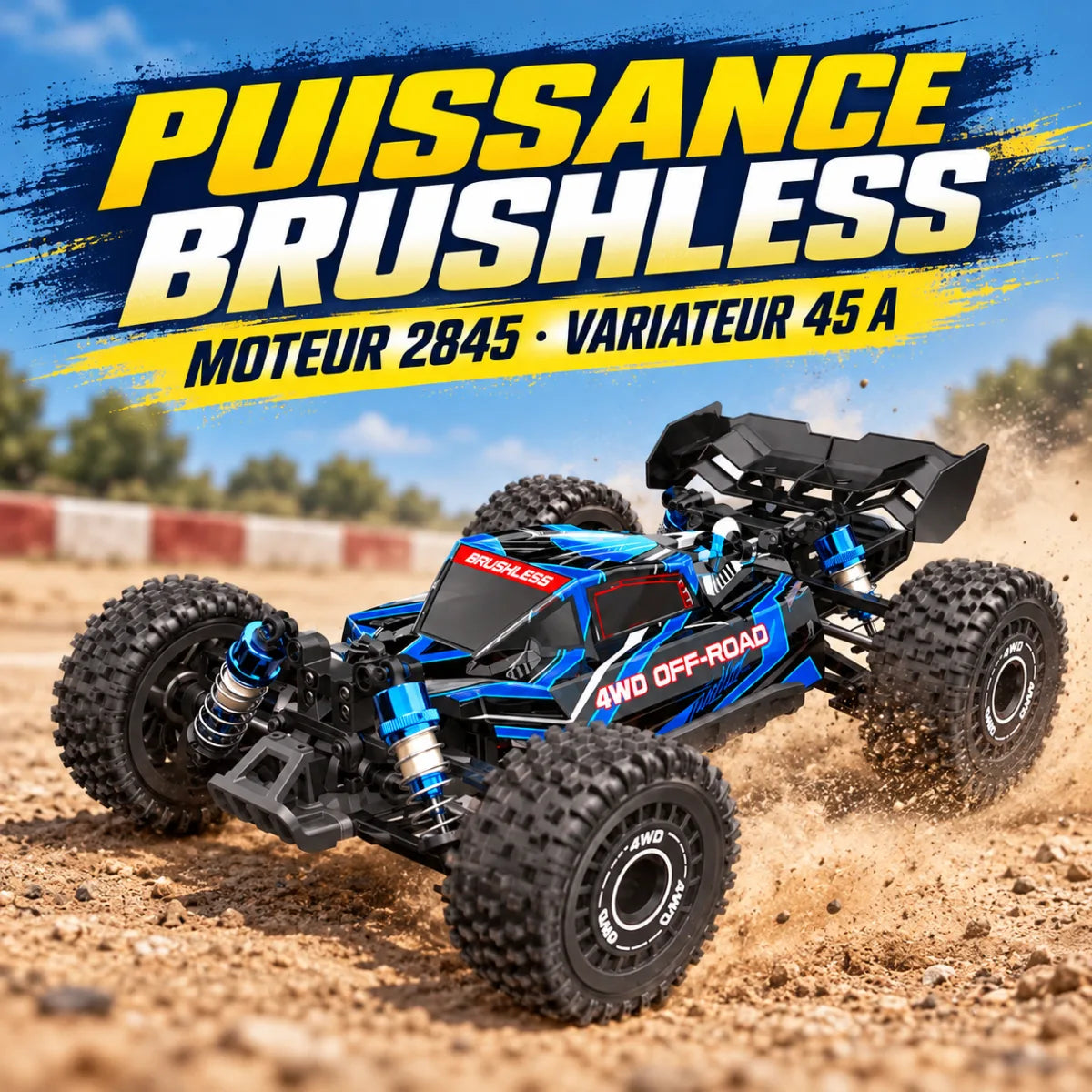 Rocket Trail 16 — La puissance d’un moteur brushless
