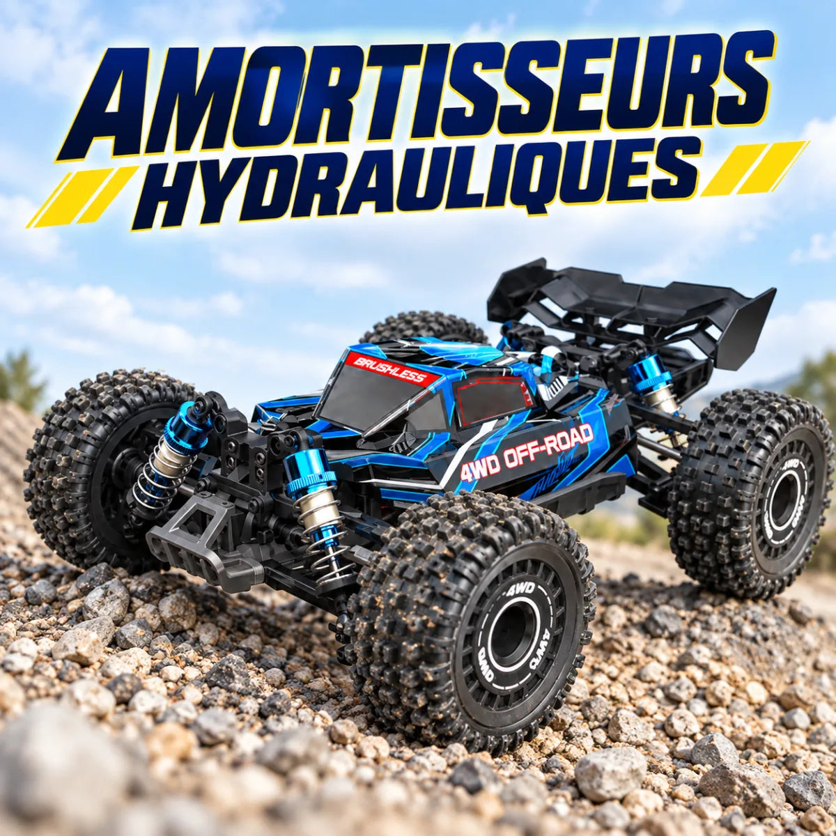 Rocket Trail 16 — Des amortisseurs hydrauliques