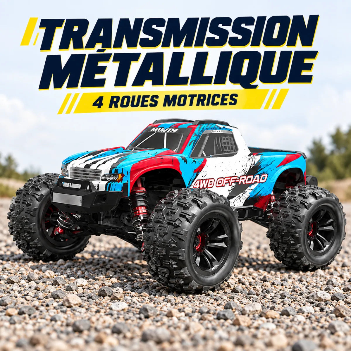 Terra Burst 16 — Une transmission métallique à quatre roues motrices