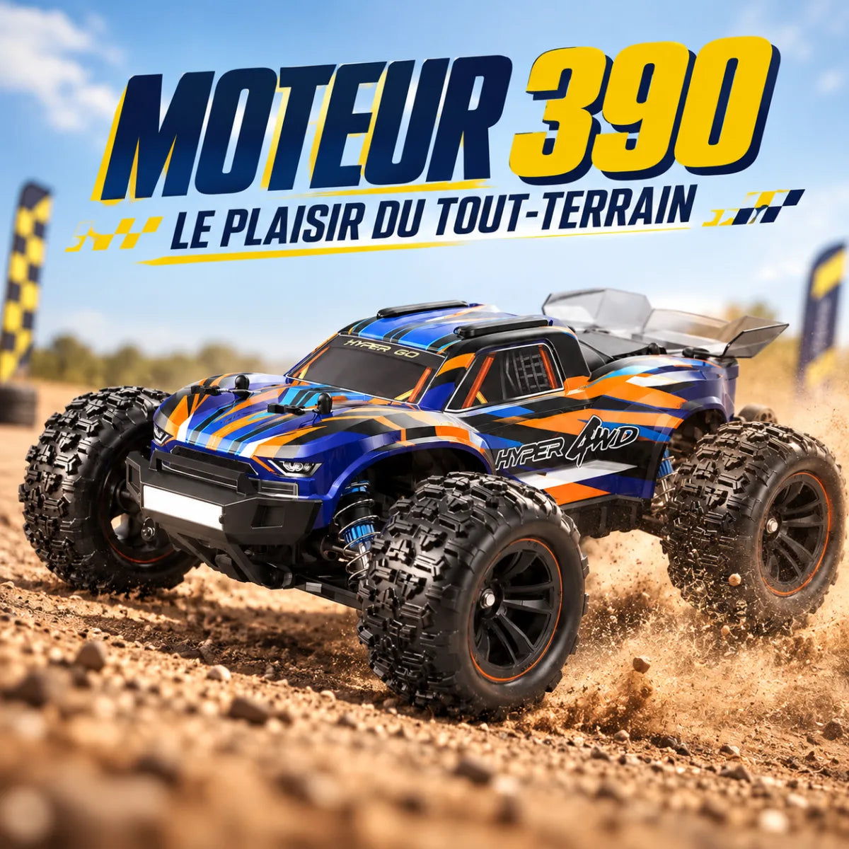 Pulse Runner 16 — Un moteur 390 pour découvrir le tout-terrain