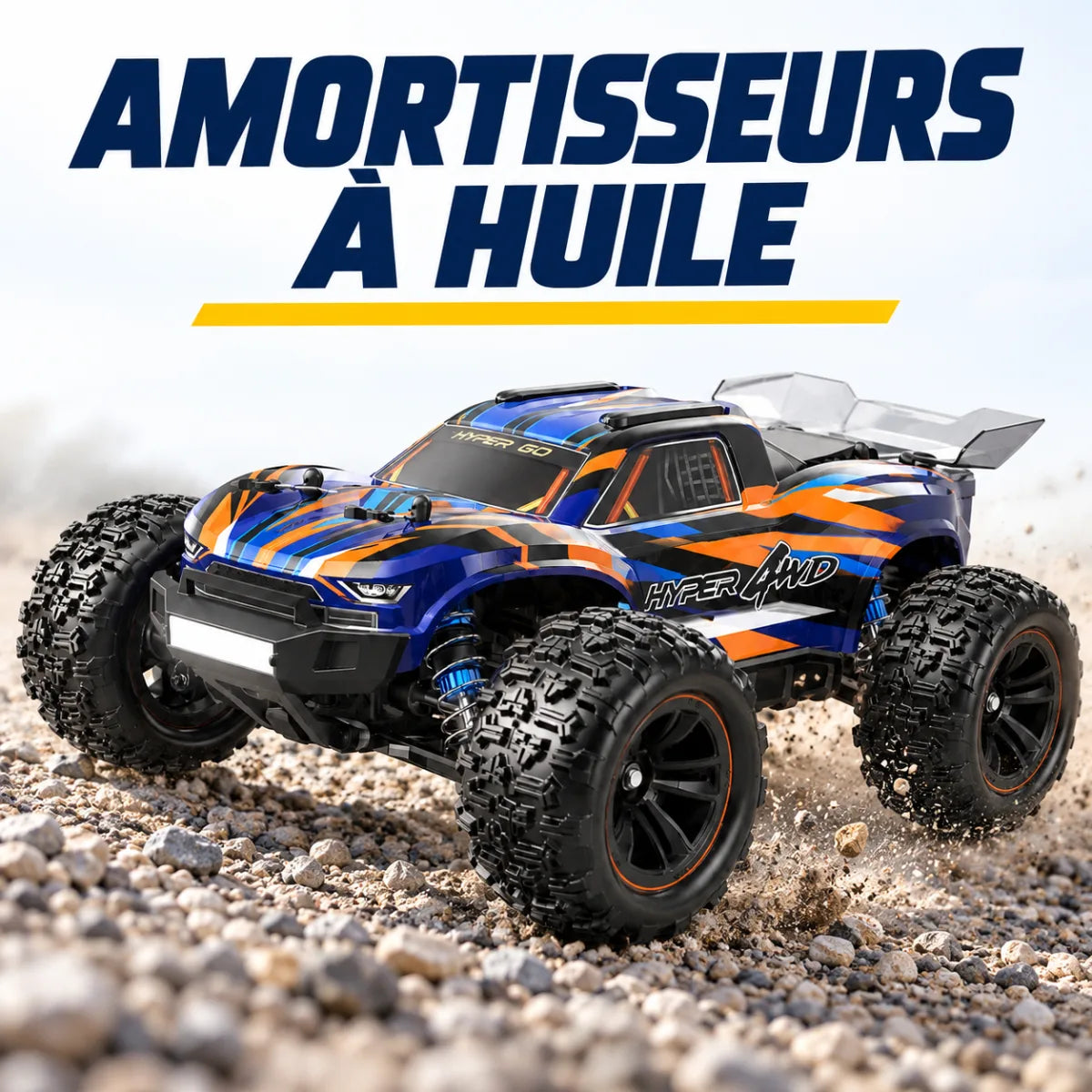 Pulse Runner 16 — Des amortisseurs à huile pour suivre le terrain