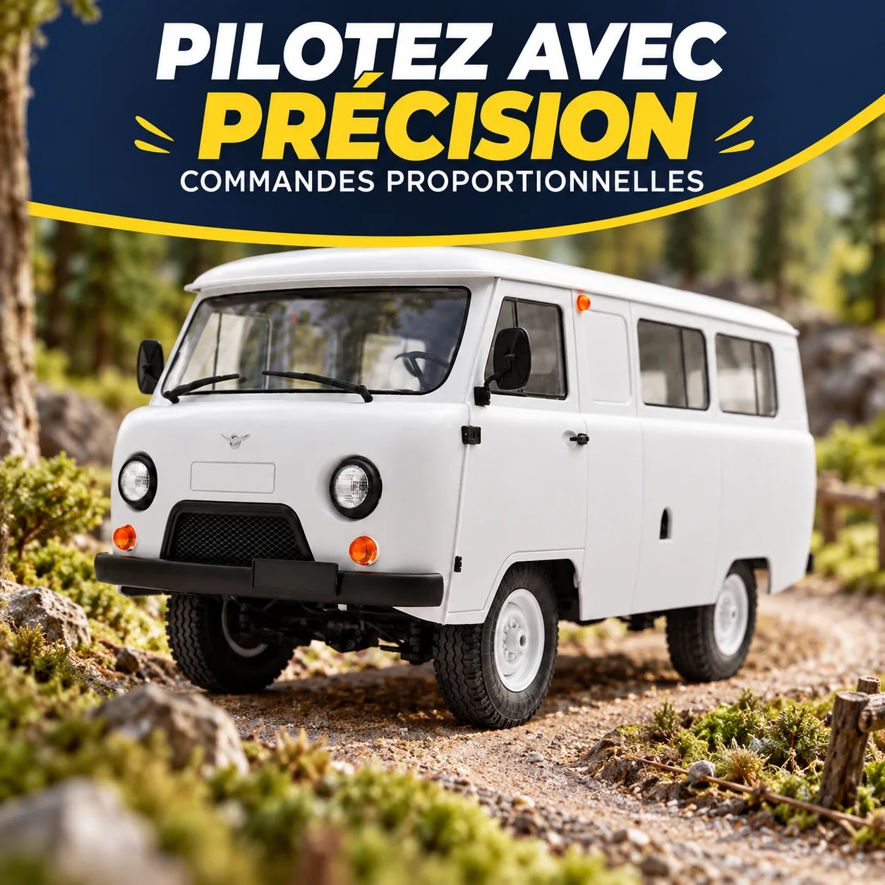 Retro Trail 12 — Pilotez avec précision
