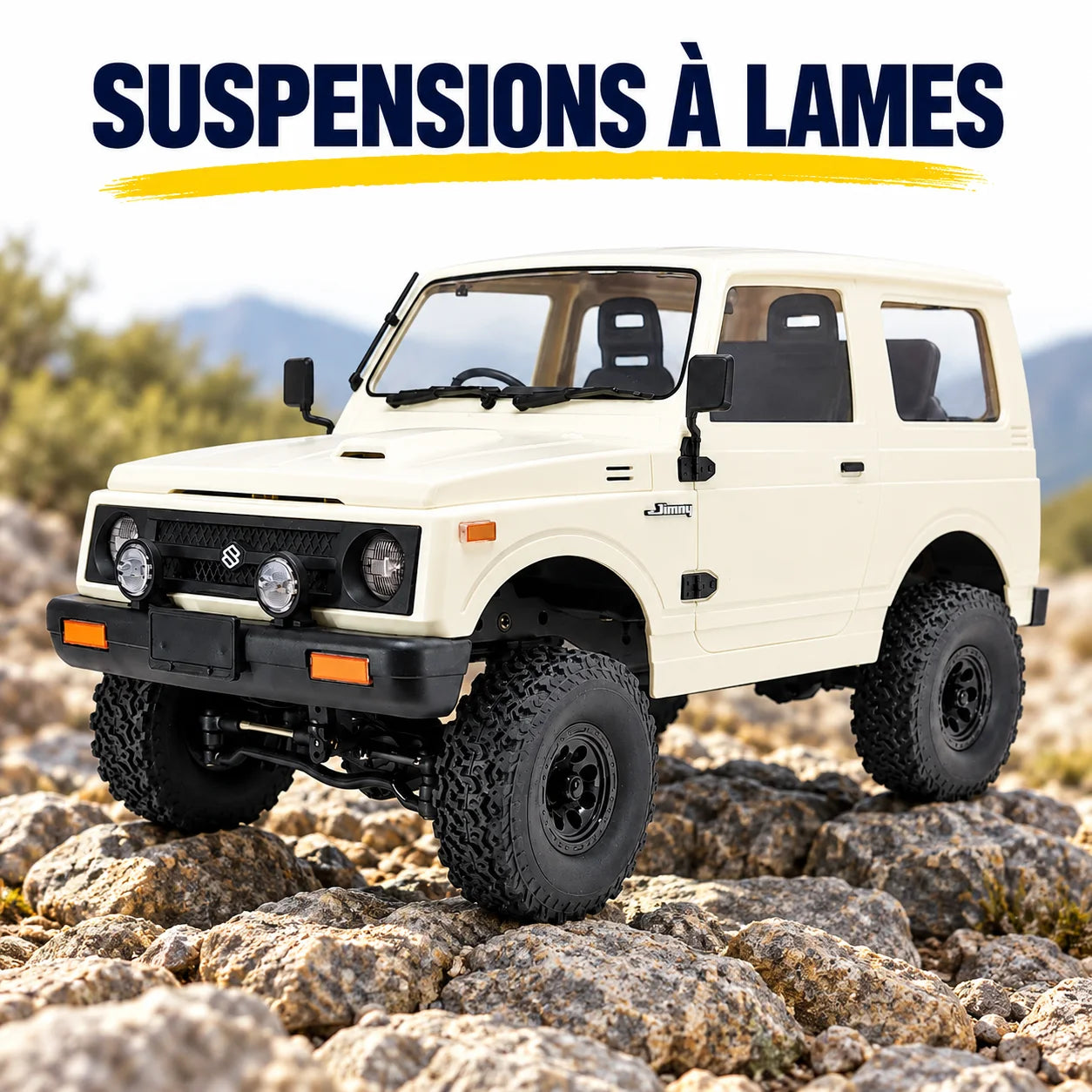 Nomad Ridge 10 — Des suspensions à lames