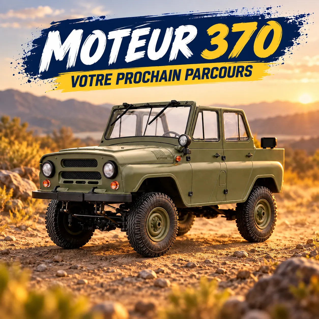Desert Ranger 12 — Un moteur 370 pour vos parcours
