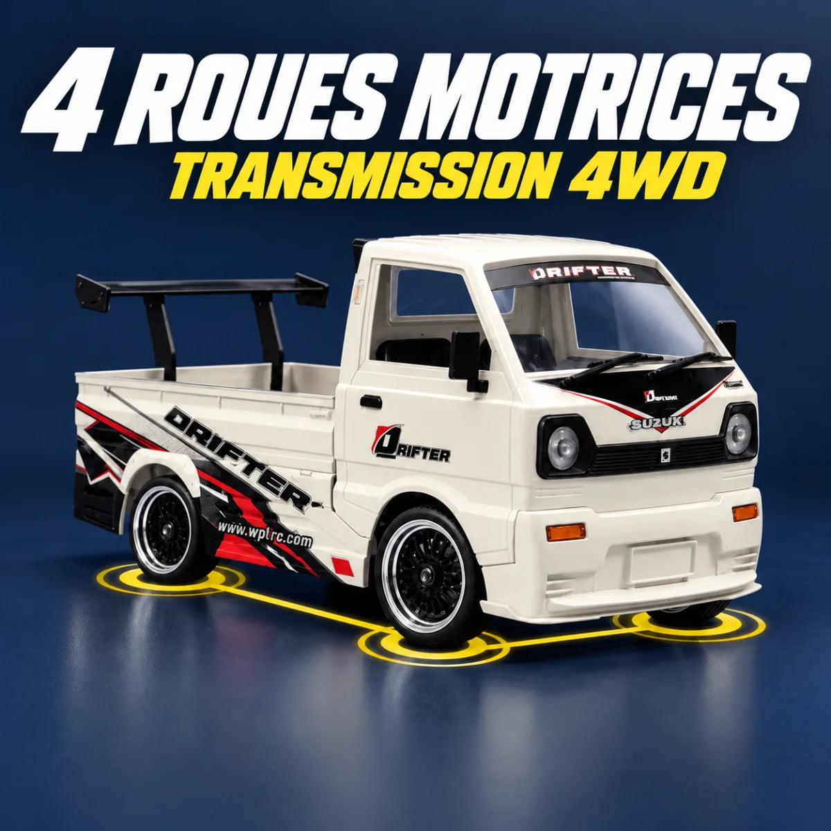 Neon Drift 10 — Une transmission 4WD