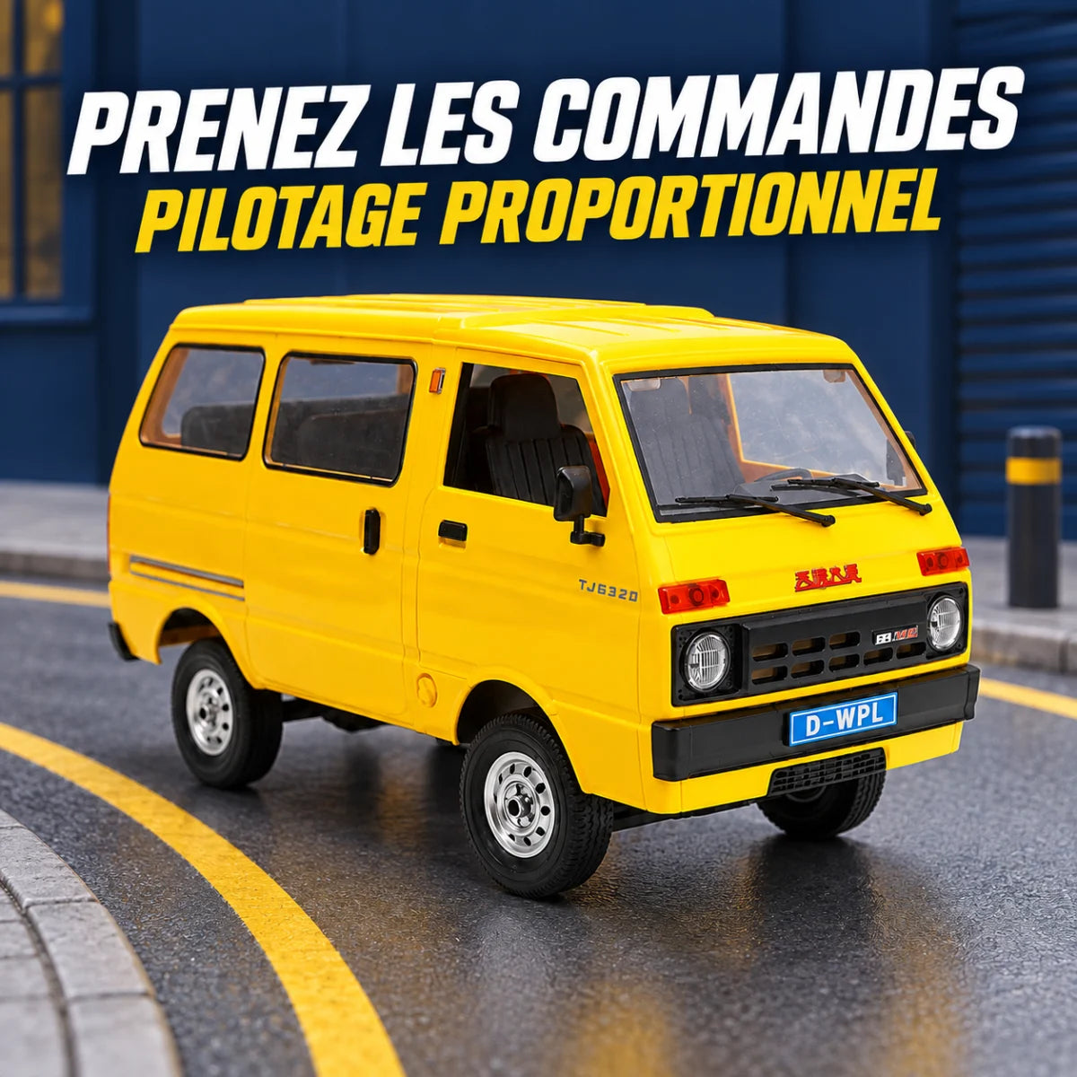 Urban Cargo 10 — Un pilotage proportionnel
