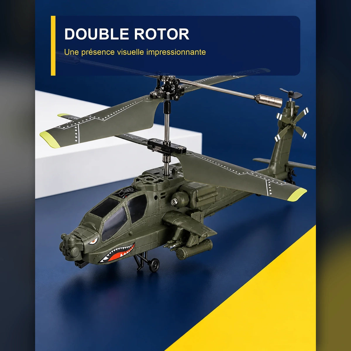 Hélicoptère télécommandé Apache – Storm G9 — fonctionnalité 2