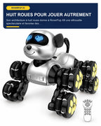 Chien robot télécommandé 8 roues – RoverPup X8 – fonctionnalité 4 – Gift Mello