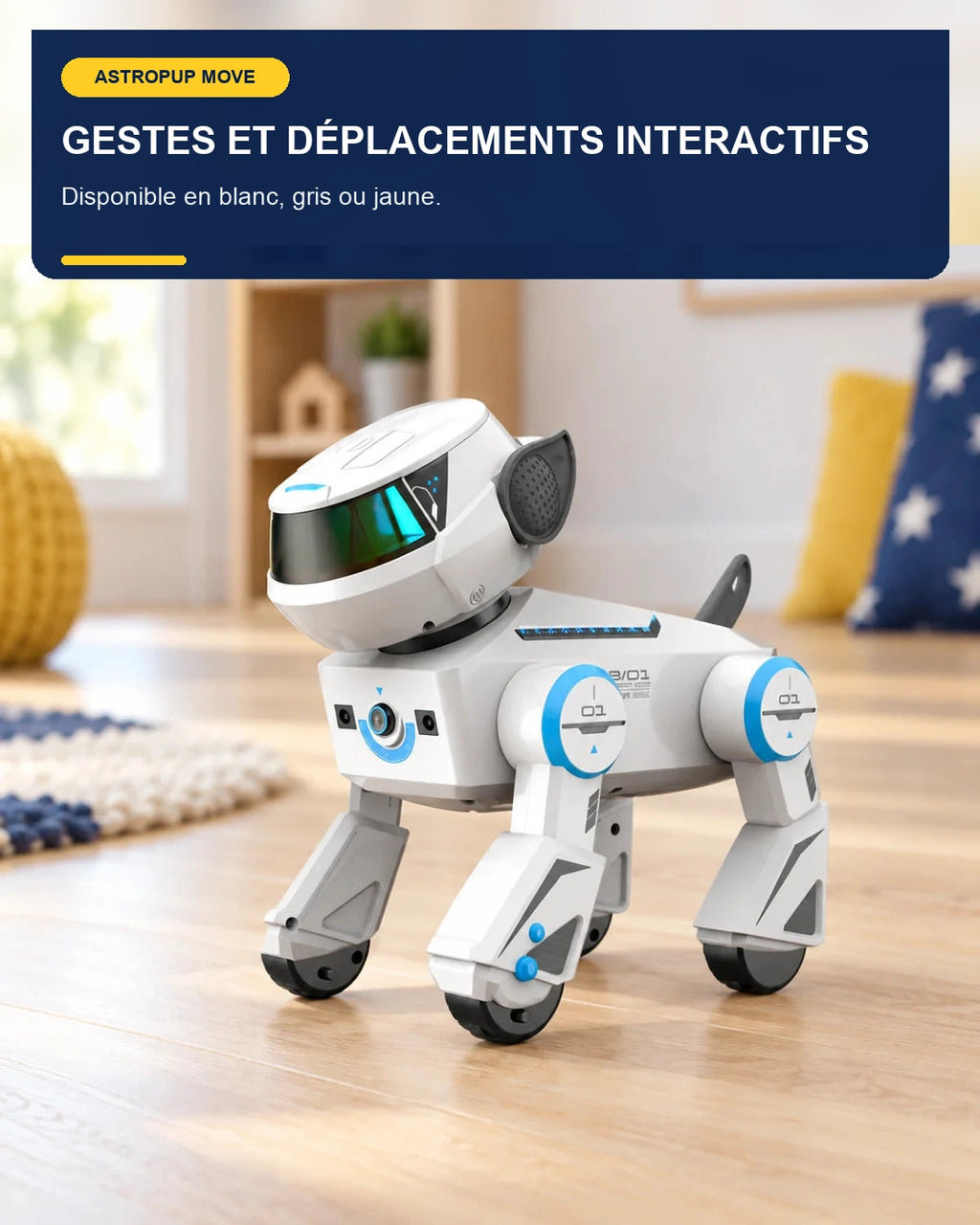 Chien robot télécommandé – AstroPup Move – fonctionnalité 2 – Gift Mello