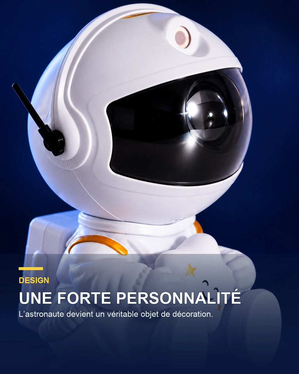 Projecteur ciel étoilé décoratif – StarRiff — design — Gift Mello