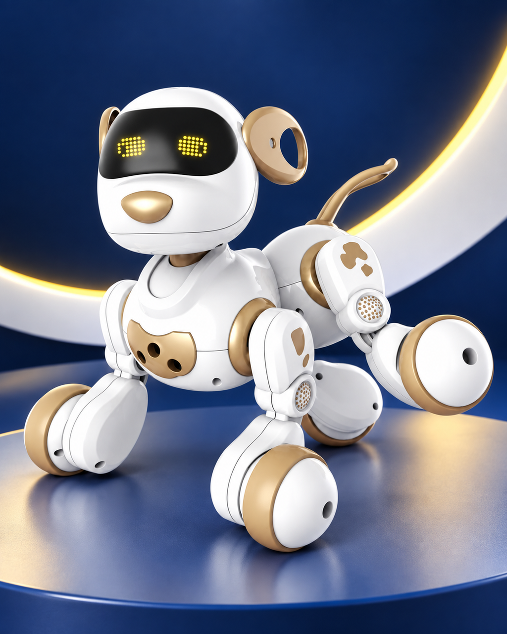 Chien robot interactif télécommandé – TalkyPup Link – vue principale – Gift Mello