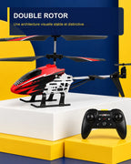 Hélicoptère télécommandé lumineux – Neon Flight J9 – vue détaillée – Gift Mello
