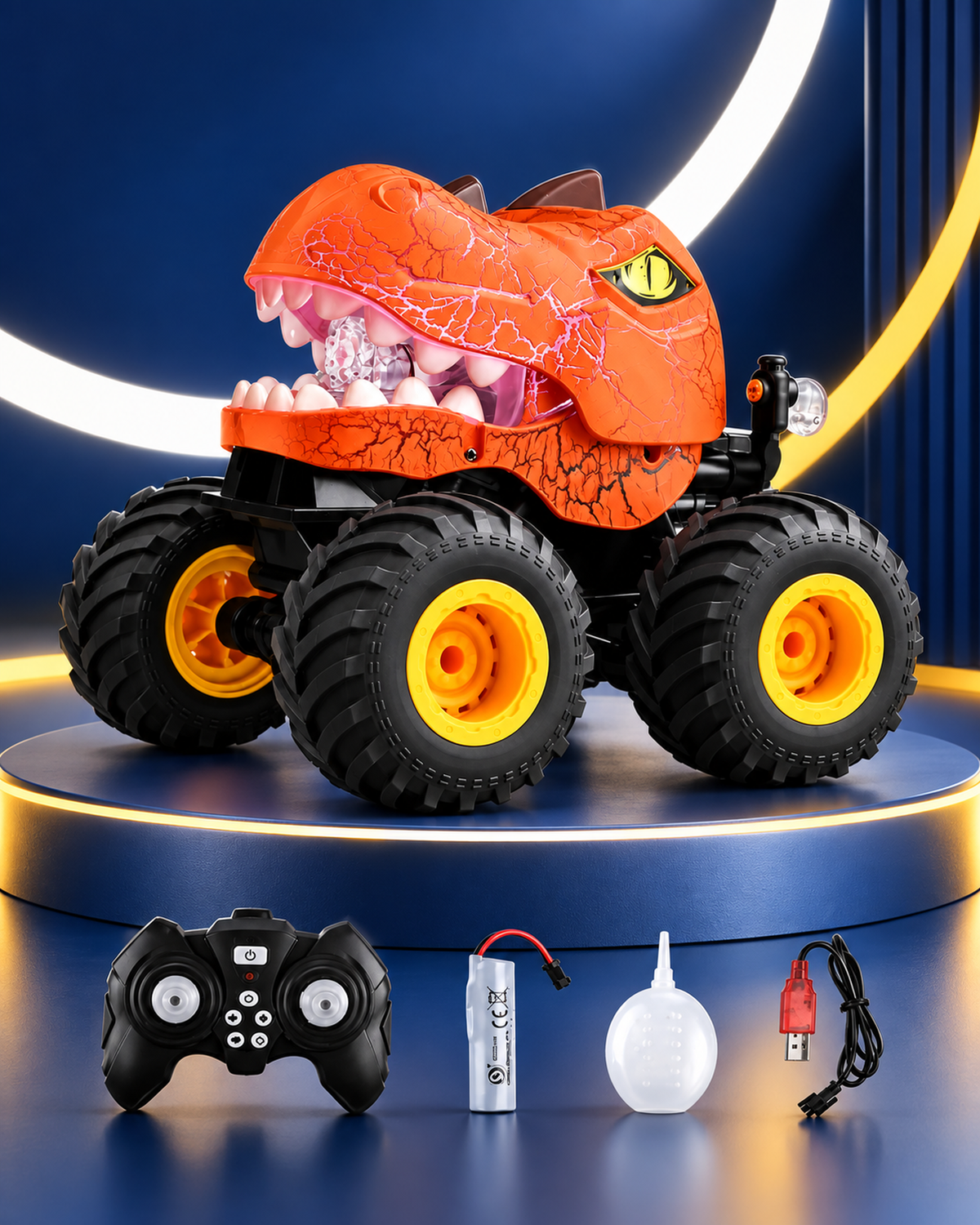 Voiture dinosaure télécommandée – DinoDash One
