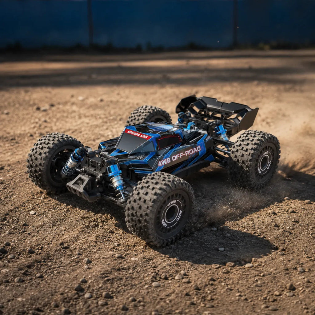 MJX Hyper Go 16207 — voiture RC tout-terrain 1/16 — mise en situation miniature — Gift Mello