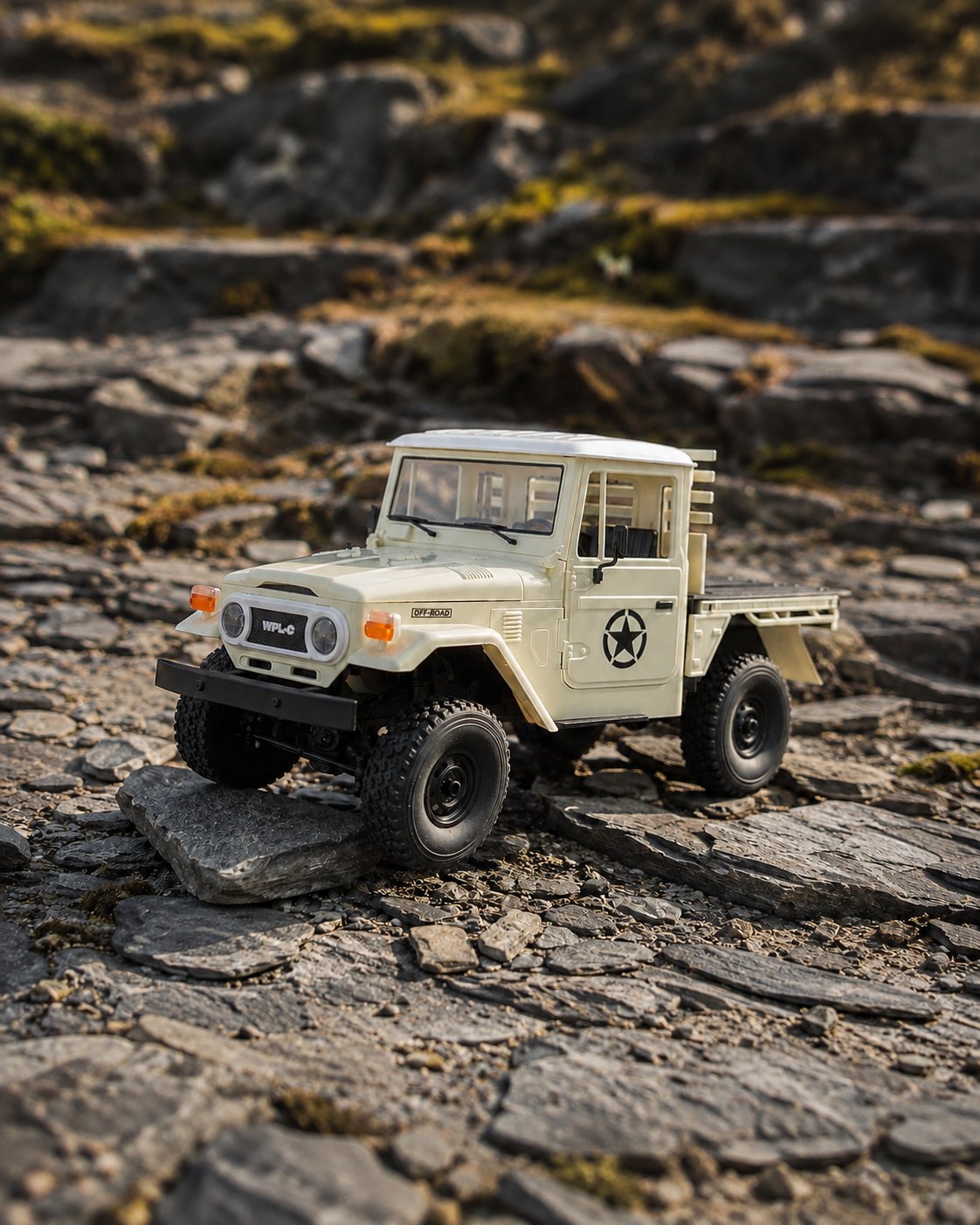 Voiture télécommandée crawler 1/16 – Iron Trail 16 — scene — Gift Mello