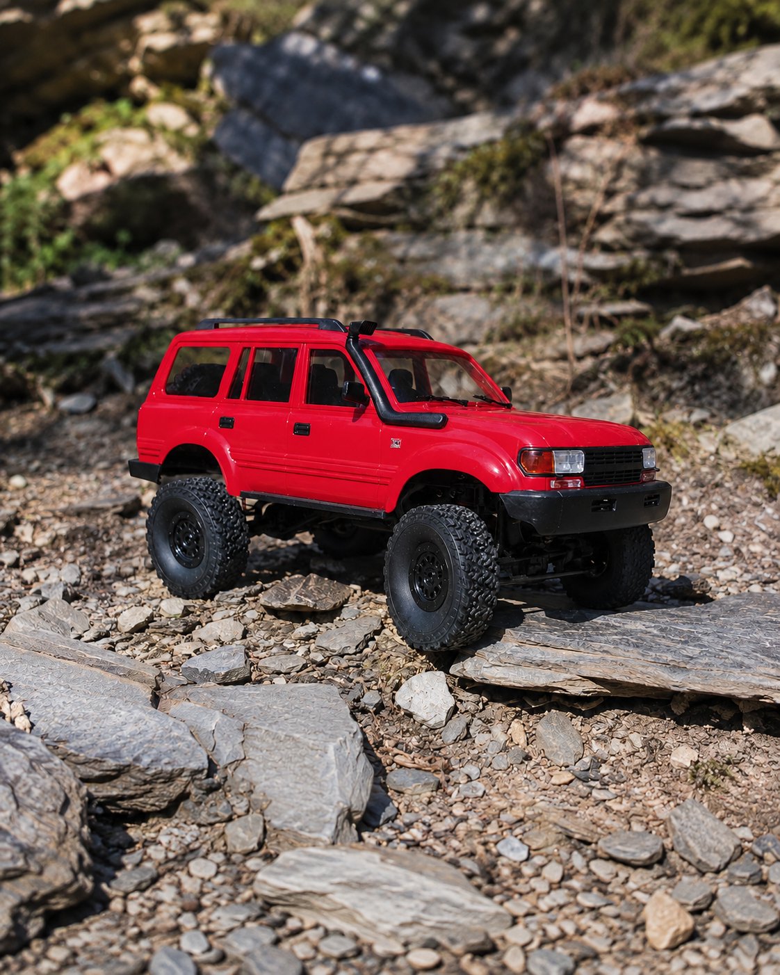 Voiture télécommandée crawler 1/16 – Trail Rover 16 — scene — Gift Mello