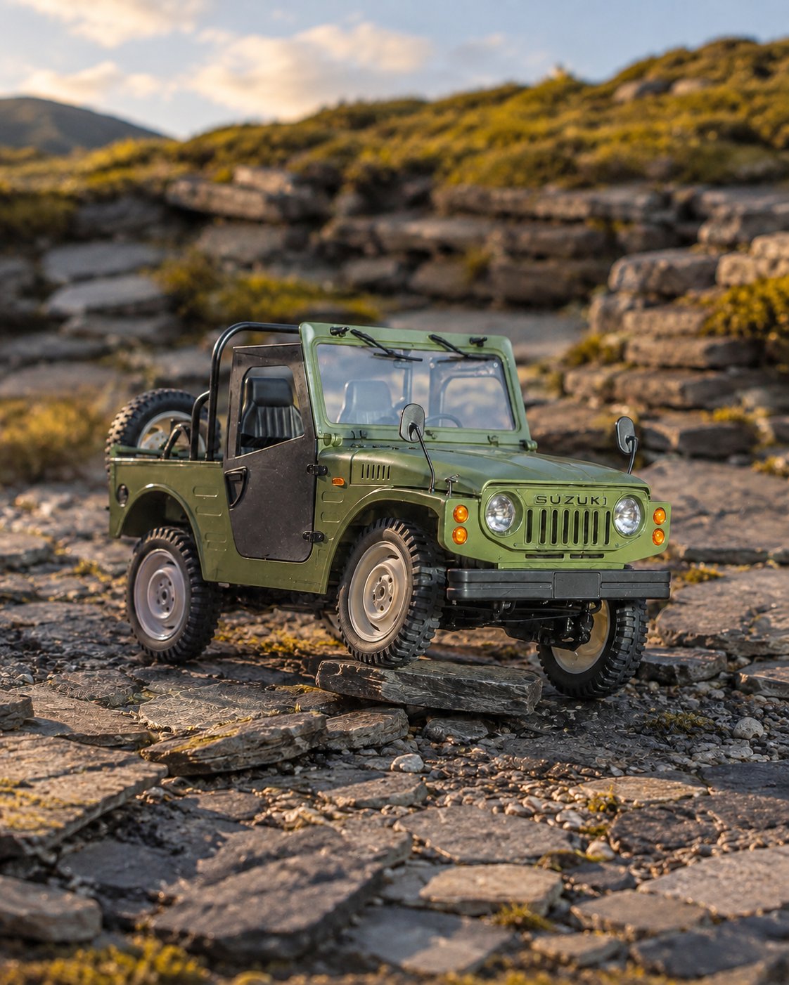 Voiture télécommandée crawler 1/10 – Summit Scout 10 — scene — Gift Mello