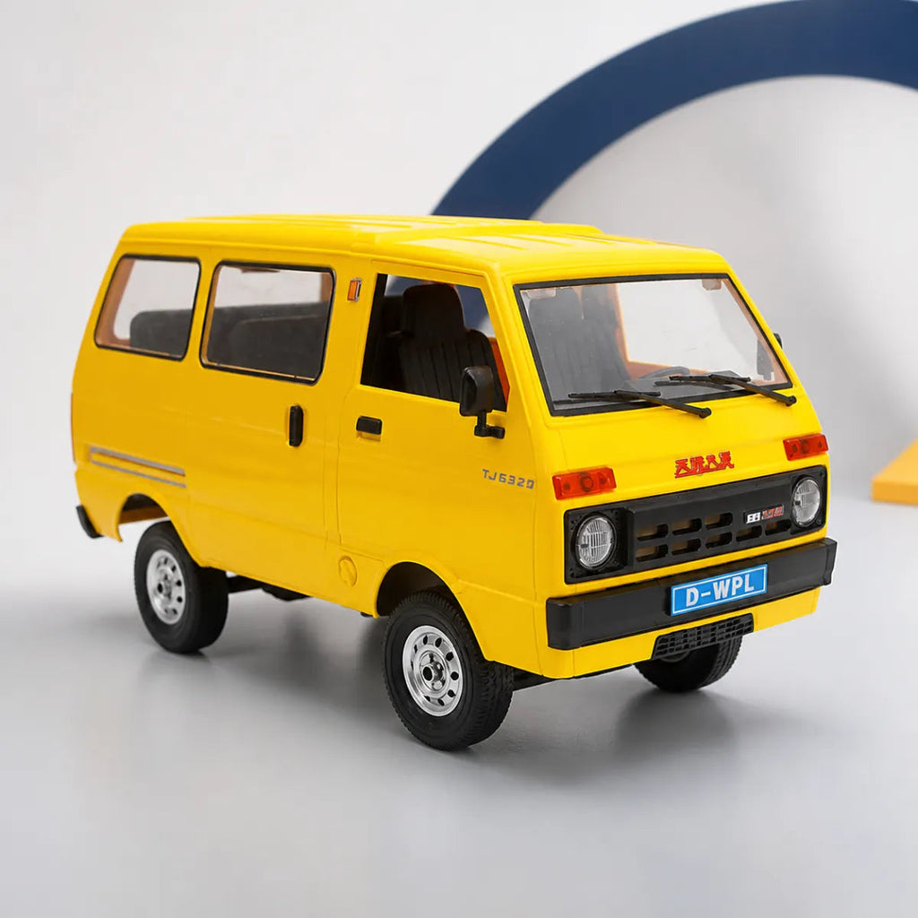 WPL D42 Van RTR — voiture RC route 1/10 — vue studio — Gift Mello