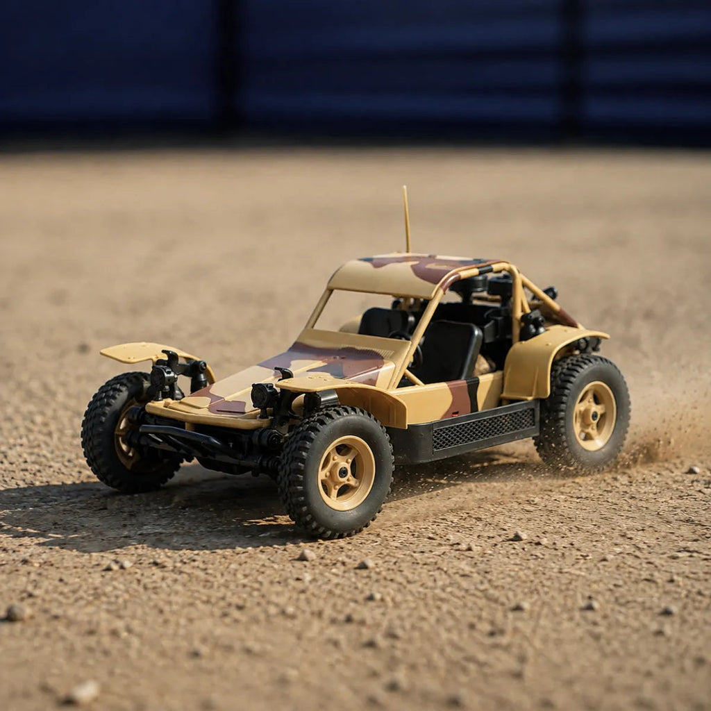 WPL WP-14 DPV RTR — voiture RC tout-terrain 1/16 — mise en situation miniature — Gift Mello
