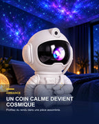 Projecteur ciel étoilé astronaute assis – Orbit Lounge — ambiance — Gift Mello