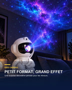 Projecteur ciel étoilé astronaute assis – Orbit Lounge — idée cadeau — Gift Mello