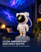 Projecteur ciel étoilé Bluetooth – AstroBeat — mise en place — Gift Mello