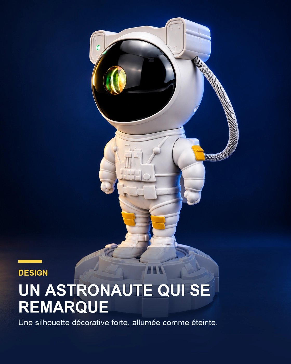 Projecteur ciel étoilé Bluetooth – AstroBeat — ambiance — Gift Mello