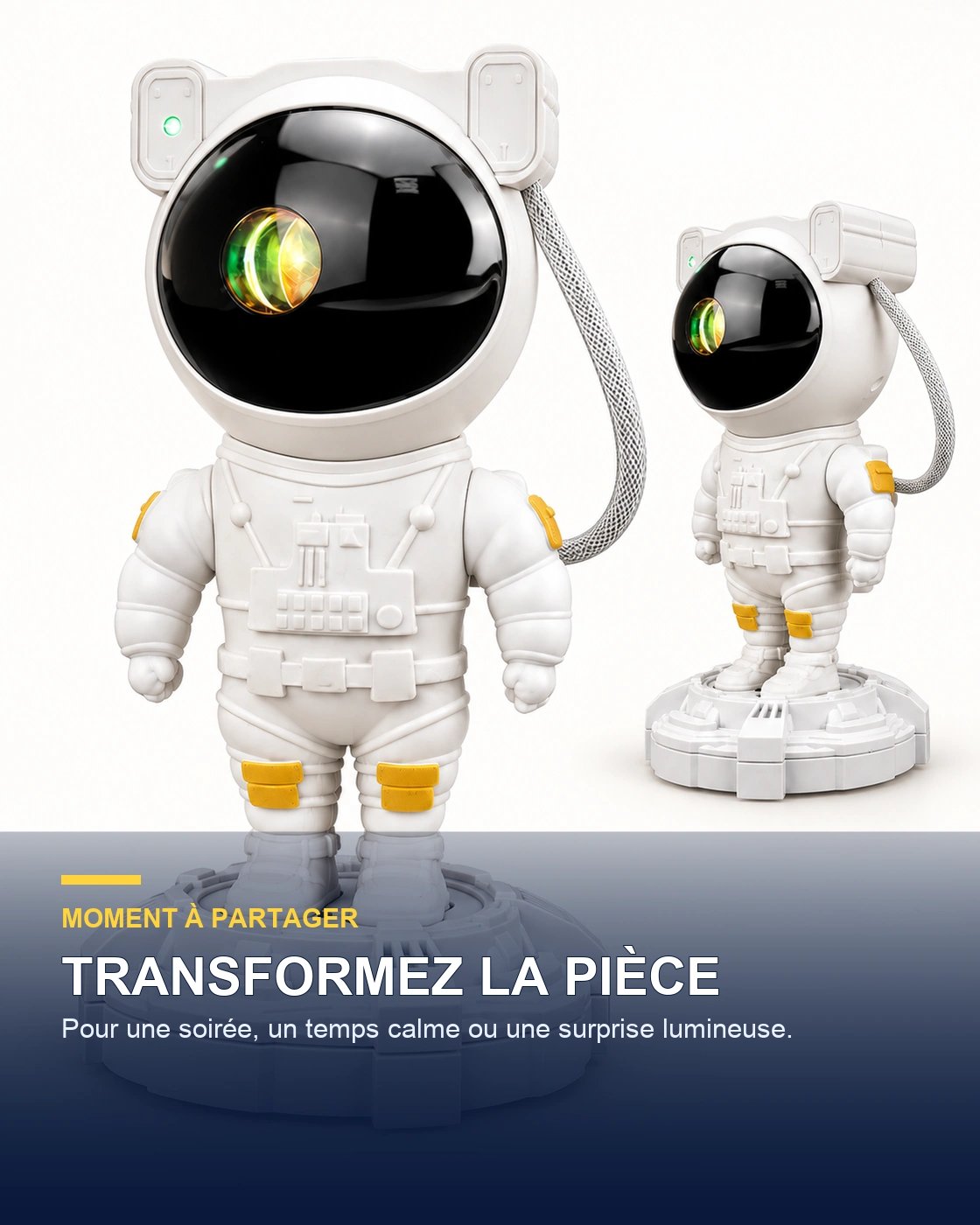 Projecteur ciel étoilé Bluetooth – AstroBeat — idée cadeau — Gift Mello