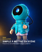 Projecteur ciel étoilé à motifs – CosmoMint — mise en place — Gift Mello