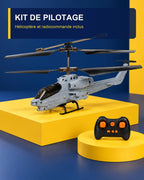 Hélicoptère télécommandé militaire – Cobra Strike H8 – contenu du pack – Gift Mello