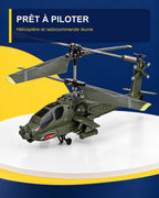 Hélicoptère télécommandé Apache – Storm G9 – contenu du pack – Gift Mello