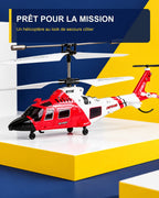 Hélicoptère télécommandé de secours – Coast Rescue G11 – contenu du pack – Gift Mello
