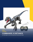 Vélociraptor télécommandé 44 cm – Raptor Strike 44 — contenu et imagination — Gift Mello