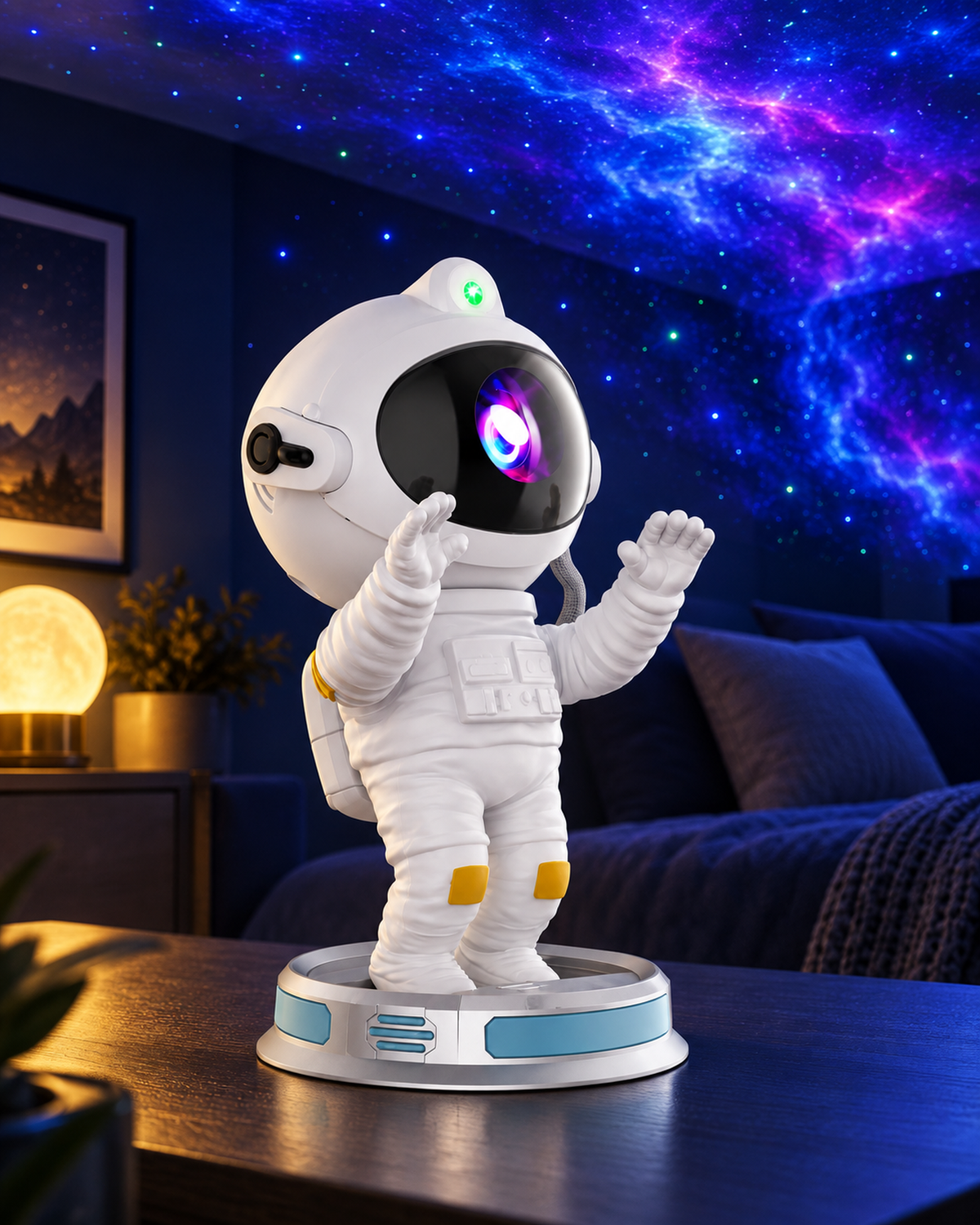 Projecteur ciel étoilé avec minuterie – LunaPilot