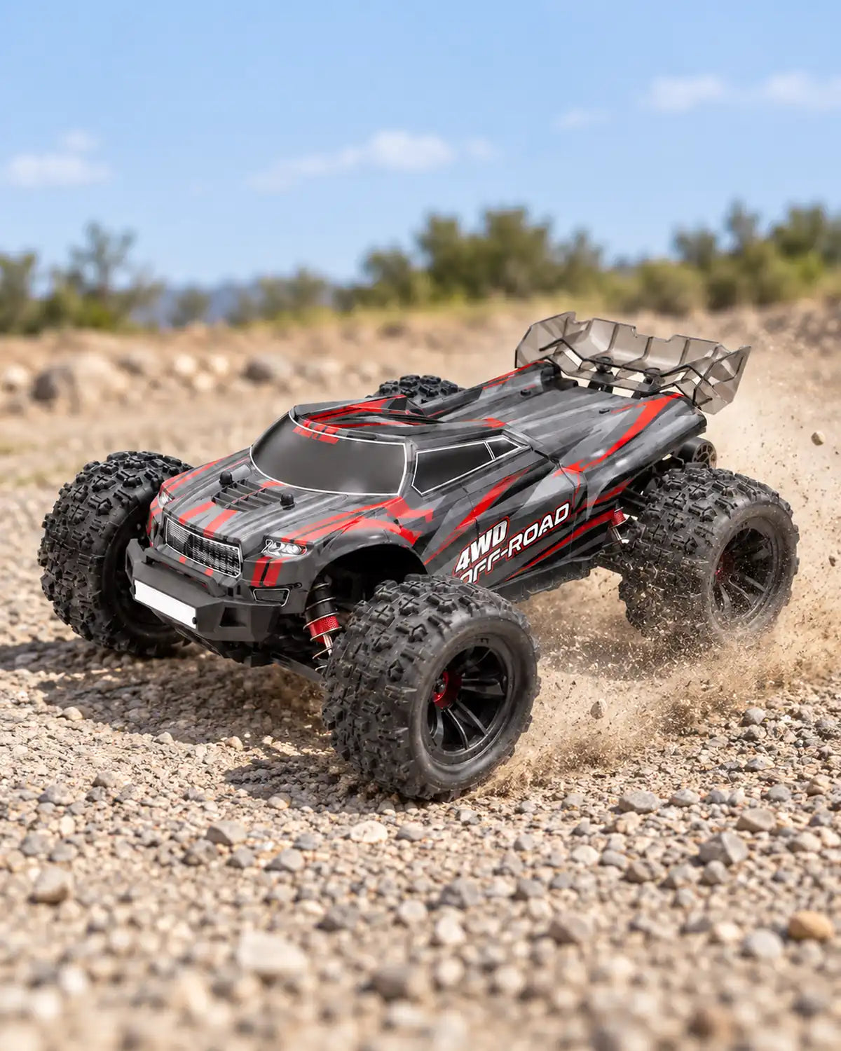 Storm Runner 16 — MJX Hyper Go 16210 — action sur gravier