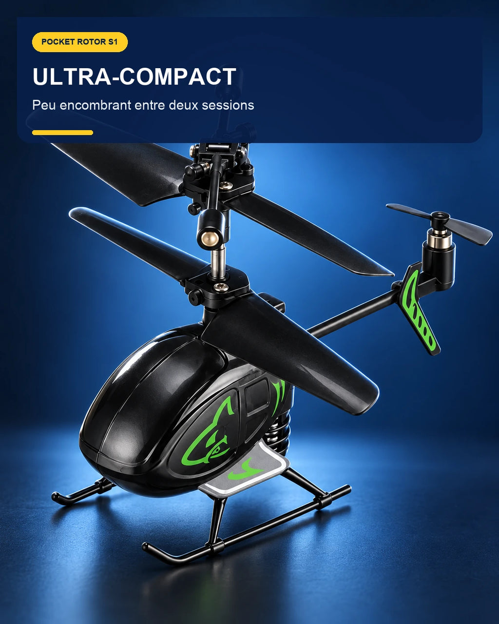 Pocket Rotor S1 – vue sous un autre angle – Gift Mello