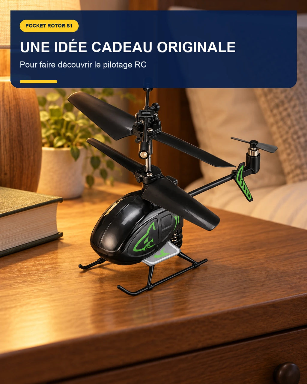 Pocket Rotor S1 – mise en situation – Gift Mello