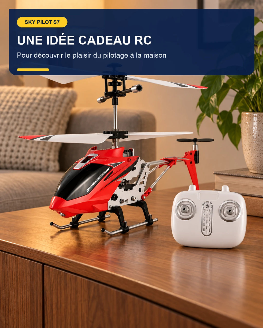 Sky Pilot S7 – mise en situation – Gift Mello