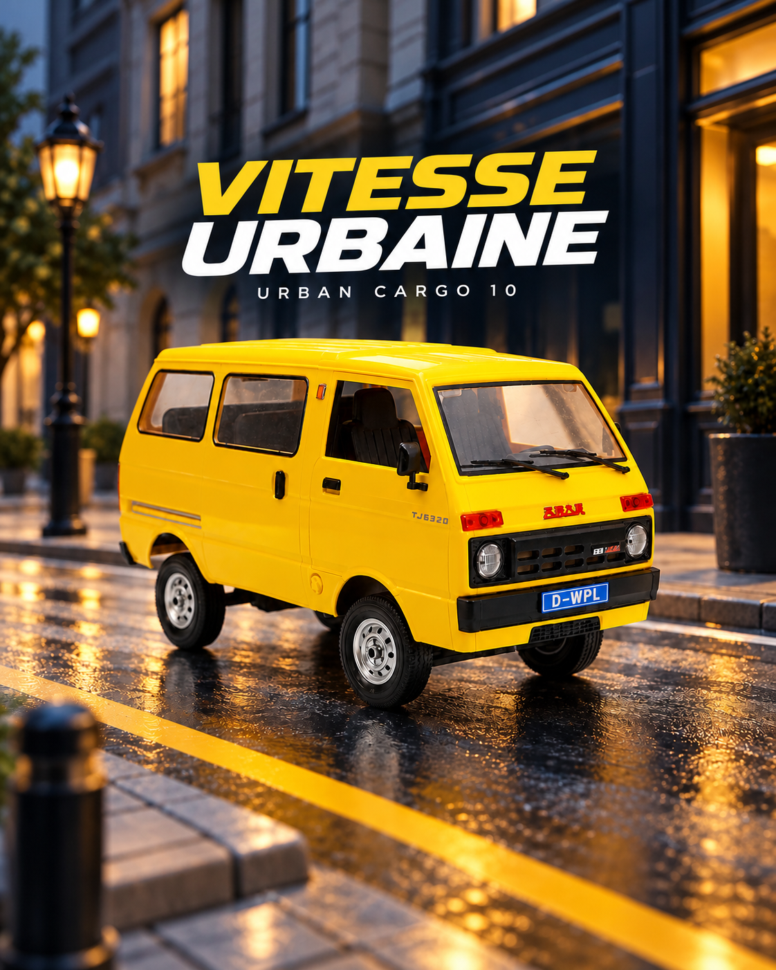 Voiture télécommandée 1/10 – Urban Cargo 10 — speed — Gift Mello