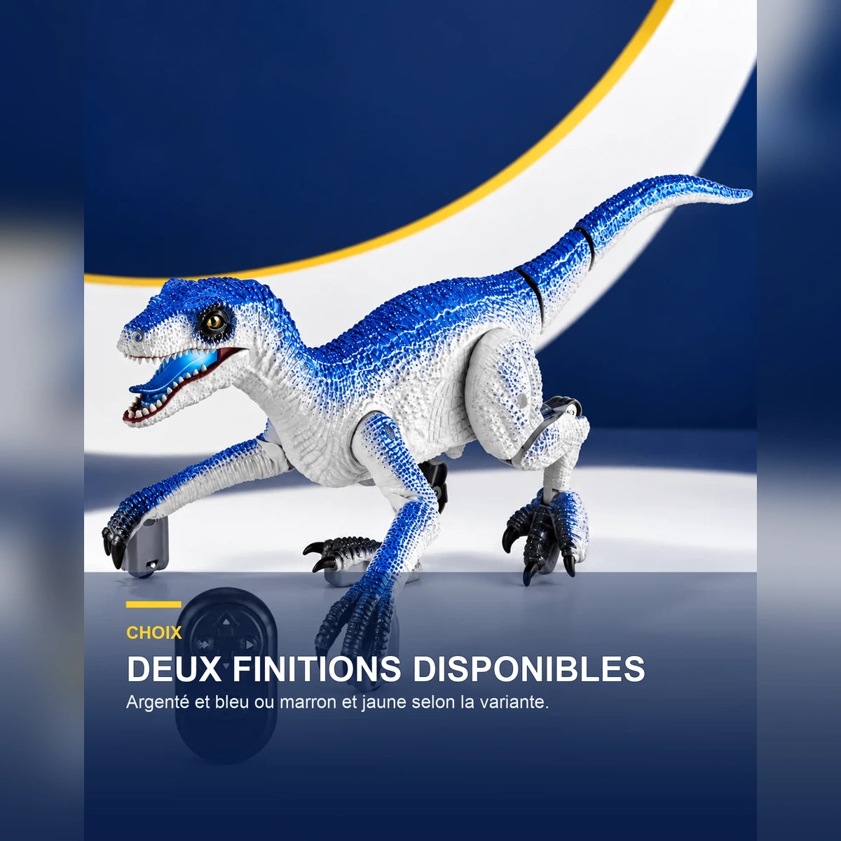 Dinosaure robot télécommandé – CyberRex Motion — fonctionnalité 1