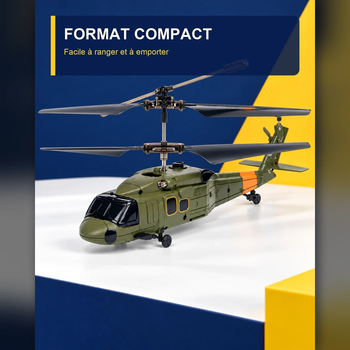 Hélicoptère télécommandé militaire – Desert Hawk H2 — fonctionnalité 2