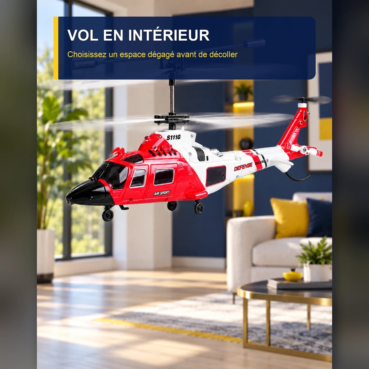 Hélicoptère télécommandé de secours – Coast Rescue G11 — fonctionnalité 1
