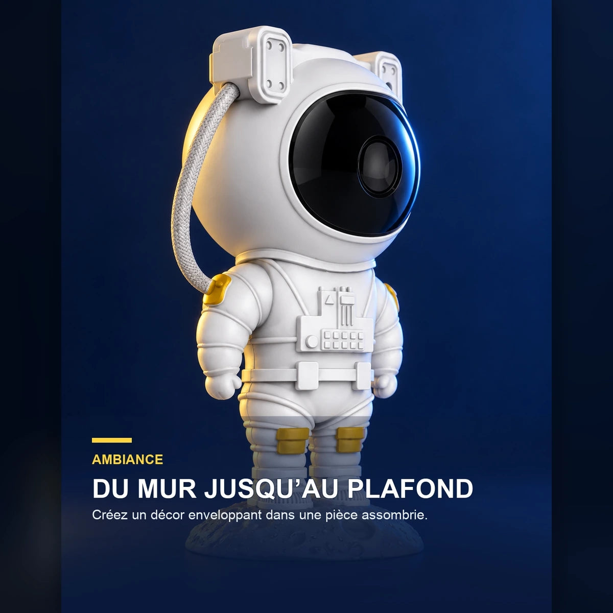 Projecteur ciel étoilé astronaute – Nova Nomad — fonctionnalité 1