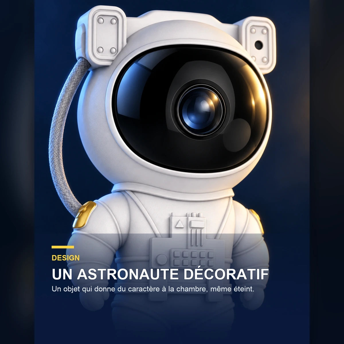 Projecteur ciel étoilé astronaute – Nova Nomad — fonctionnalité 2