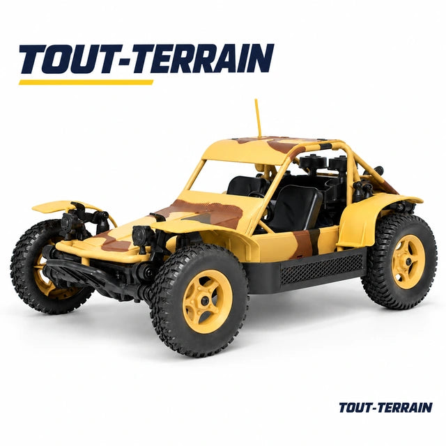 Voiture télécommandée tout-terrain 1/16 – Sandstorm Patrol 16