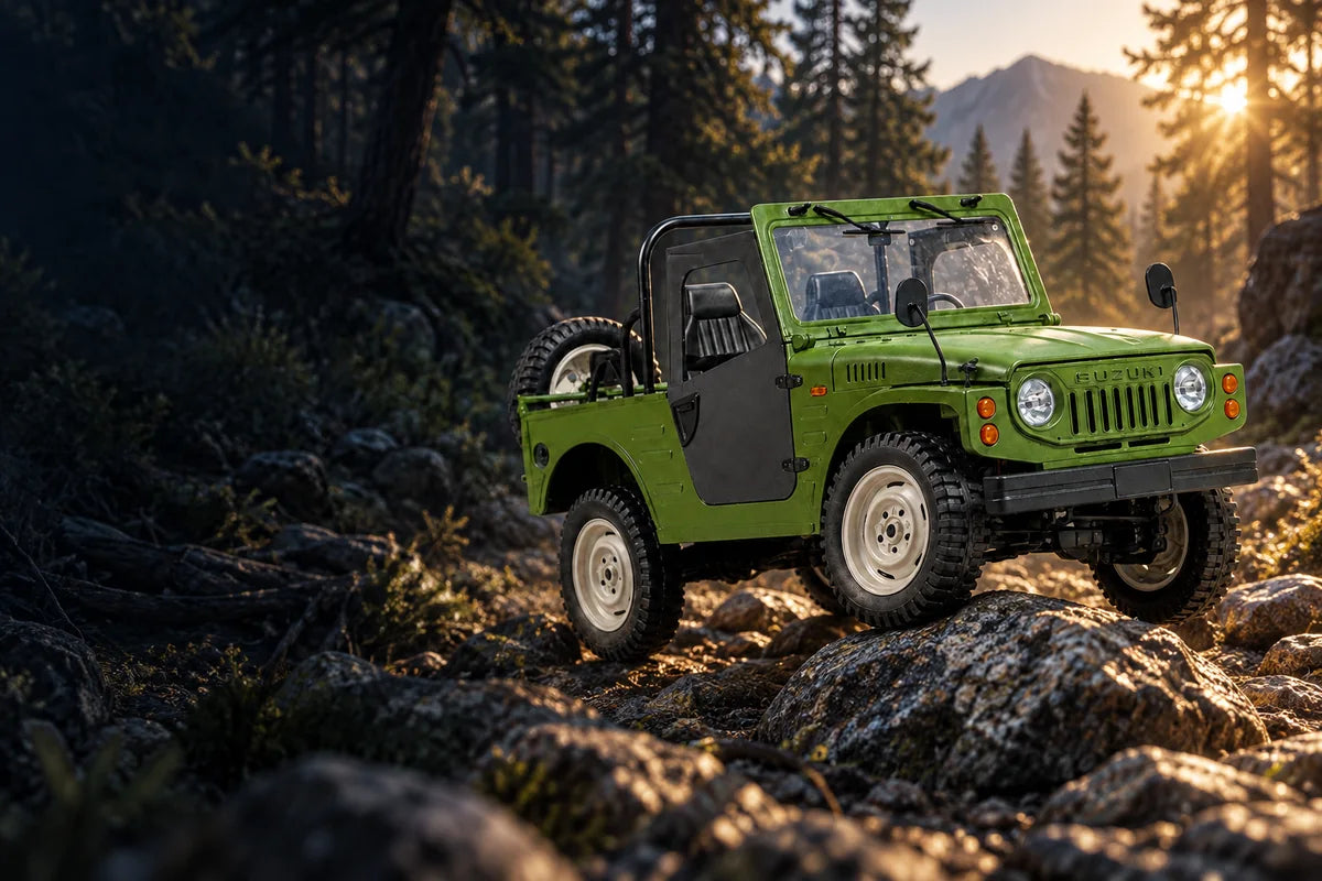 Crawlers RC et véhicules de franchissement en action