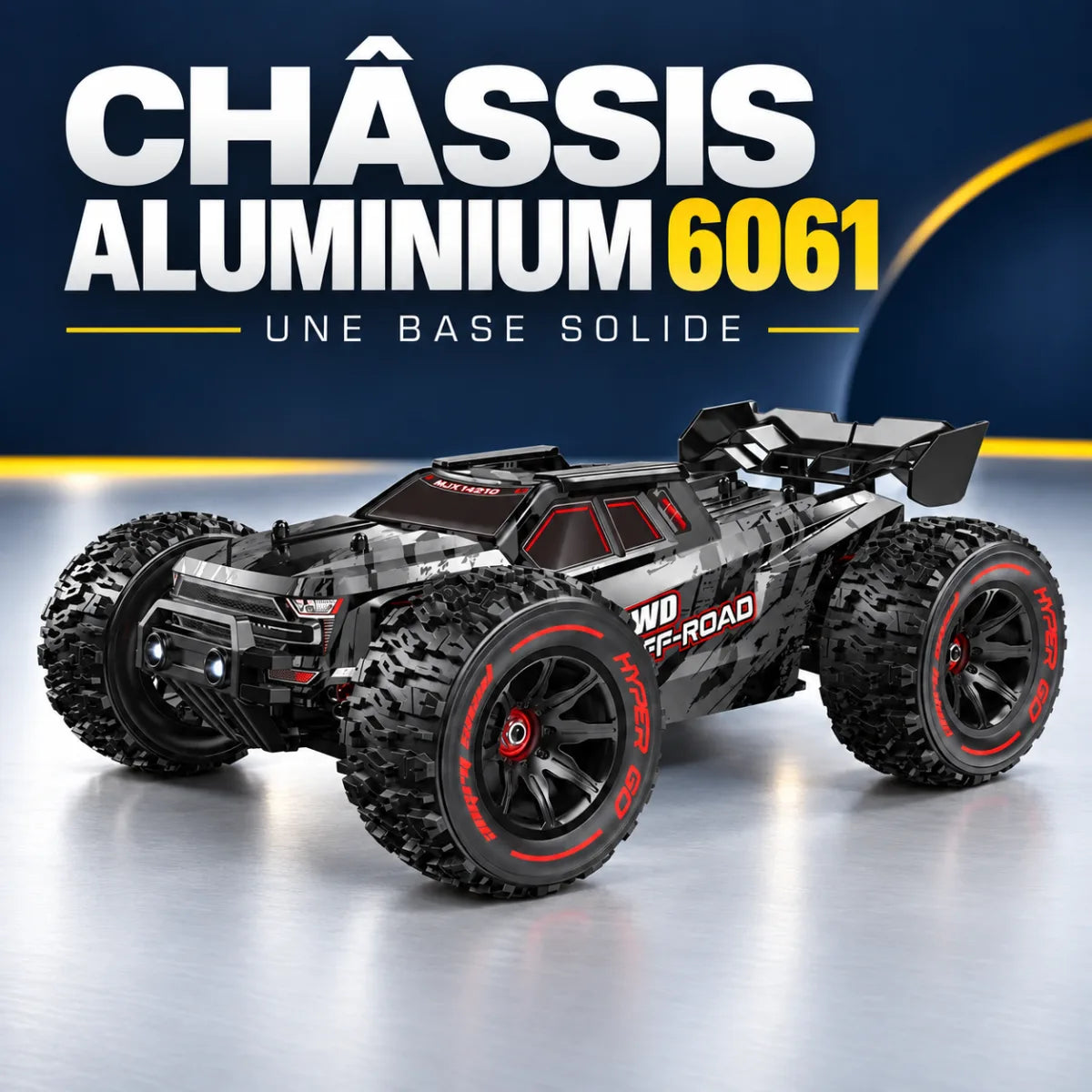 Vortex R14 — Un châssis aluminium 6061